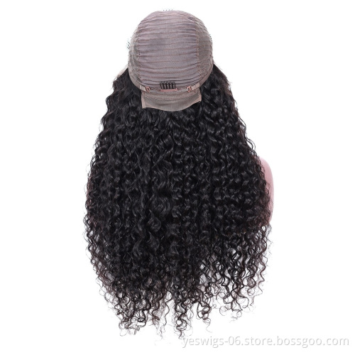 Wholesale Brazilian Virgin Hair Lace Front Wig Deep, Unprocessed Remy Hair 13*4 Lace Front Wigs For Black Women